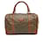 Big Bag Céline Celine Macadam Blason Carriage Vintage Boston Handtasche Braun Leder  ref.900103