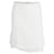 Prada Asymmetric Skirt in White Cotton  ref.900128