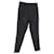 Saint Laurent Front-Pleat Trousers in Black Wool  ref.900130