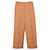 Jacquemus Pantalon Le Pantalon Sauge en Viscose Orange Laine  ref.900145