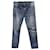 Saint Laurent Slim Fit Jeans aus blauer Baumwolle  ref.900183