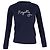 Bella Freud Royalty Pullover aus marineblauem Kaschmir