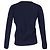 Bella Freud Royalty Pullover aus marineblauem Kaschmir - Ansicht 3