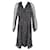 Altuzarra Shimmery Knee Length Dress in Black Silk  ref.900243