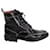 Church's Church’s Angelina Black Ankle Boots mit Nieten aus schwarzem Leder  ref.900278