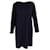 Theory Tunic Dress in Navy Triacetate Blue Navy blue Synthetic  ref.900304