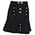 Peter Pilotto Mini Ruffled Fluted Skirt in Black Wool  ref.900325