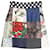 Minissaia Jacquard Patchwork Dolce & Gabbana em algodão multicolorido Multicor  ref.900372