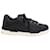 Valentino Garavani Low-Top-Sneaker aus schwarzem Leder  ref.900393