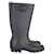 Tod's Raised-Logo Rain Boots in Black Polyurethane Plastic  ref.900405
