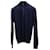 Suéter Theory com meio zíper em cashmere azul marinho Casimira Lã  ref.900425