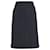 Burberry Pleated Skirt in Black Wool  ref.900444