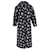 Autre Marque Rixo Cleo Quilted Coat in Black Cotton Python print  ref.900447