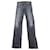 Citizens of Humanity Jeans Ava cintura baixa corte reto em algodão azul  ref.900467