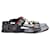 Bottega Veneta Gromet Sandals with Multicolor Cord Trim in Black Leather  ref.900492