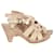 Chloé Chloe Strappy Sandals in Beige Leather  ref.900494