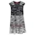 Missoni Mini-robe imprimée à col en V en cupro multicolore Fibre de cellulose  ref.900498