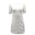 Maje Revanta Spitzenkleid aus weißem Polyester Roh  ref.900508