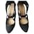 Aperlai heeled sandals Dark grey Leather  ref.900536