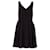 Claudie Pierlot robe Black Polyester  ref.901176