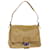 FENDI Mamma Baguette Shoulder Bag Leather Beige 2348 26325-009 Auth hk665  ref.901244