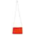 Paco Rabanne Shoulder Bag Orange Leather  ref.901454