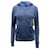 Ralph Lauren Sudadera con capucha de punto en algodón azul  ref.901590