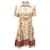Sandro Paris Ayeon Floral Shirt Dress in Multicolor Silk Python print  ref.901610