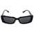 Óculos de sol retangular Versace Virtus em acetato preto Fibra de celulose  ref.901708