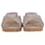 Sandales compensées à brides croisées Jimmy Choo 50 en cuir métallisé  ref.901711