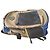 Zaino Moncler Gilles in nylon taupe - vista 4
