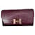 Constance Hermès Clutch bags Dark red Exotic leather  ref.901806