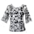 Chanel Suéter icônico CC Camellia Preto Algodão  ref.901872