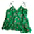 Floral top by The Kooples Green Silk  ref.901983