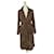 Mes Demoiselles ... Trench coats Brown Viscose  ref.902124