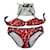 Hermès HERMES Two-piece swimsuit Coquelicot BE T40 fr Multiple colors Polyamide  ref.902245