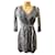 Diane Von Furstenberg DvF silk wrap dress Julian Mini Blue  ref.902251