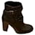 Valentino Ankle Boots Black Leather  ref.902274