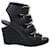 Alexander Wang Jo Buckle Espadrille Sandals in Black Leather  ref.902382