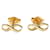 Tiffany & Co Infinito Dourado Ouro rosa  ref.902922