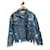 IRO  Jackets T.International S Cotton Blue  ref.903182