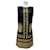Chanel noir / Robe en maille de coton sans manches métallisée dorée FR 40 US 8 UK 12 Nylon  ref.903233
