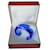 neuf, Semi-open bangle in BACCARAT crystal signed Blue Navy blue Light blue Dark blue Glass  ref.903430