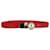 Dior Faux Pearl Mise En Dior Wickelarmband aus rotem Leder  ref.903499