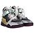 Isabel Marant Sneakers Bresse Metallic Colorblock High-Top in pelle multicolor - vista 3