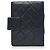 Couverture d'agenda Chanel en cuir noir Cambon Ligne - vue 3