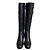 Botas de montar Escada sport 35 hebilla dorada de cuero negro Gold hardware - vista 2