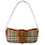 Sac Hobo Sling - Burberry - Cuir - Beige Synthétique Marron  ref.903791