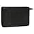 LOUIS VUITTON Epi Pochette Homme Clutch Bag Black M52522 LV Auth th3579 Leather  ref.903909