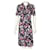 Diane Von Furstenberg DvF vintage robe chemise en soie Polly Dee Multicolore  ref.904020